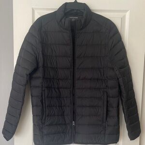 Amazon Essentials Men's Black Quilted Puffer Jacket